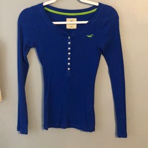 Long sleeve hollister T-shirt